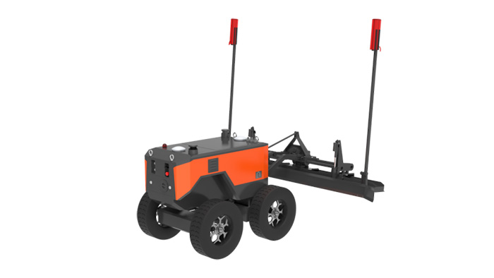 金皇冠智能科技發明專利:自適應調節整平板角度的混凝土整平機器人 金皇冠智能科技發明專利:自適應調節整平板角度的混凝土整平機器人