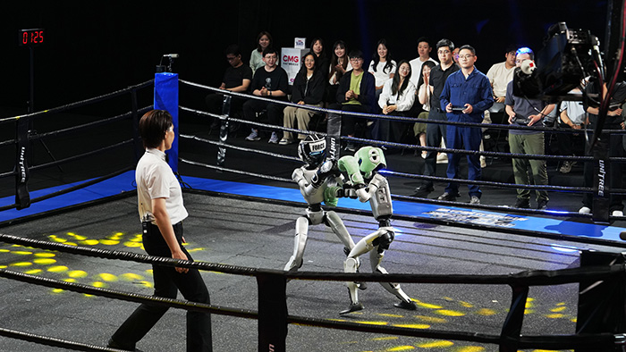 宇樹G1格斗比賽央視直播:開啟全球人形機器人格斗競技新時代 宇樹G1格斗比賽央視直播:開啟全球人形機器人格斗競技新時代